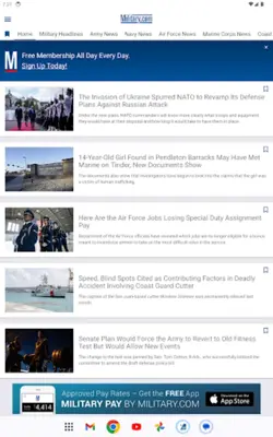 Military News by Military.com android App screenshot 0