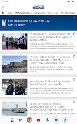 Military News by Military.com android App screenshot 4