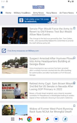 Military News by Military.com android App screenshot 7